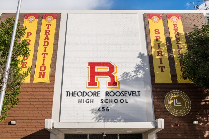 Roosevelt High School. Photo by Jared Cowan for L.A. Taco