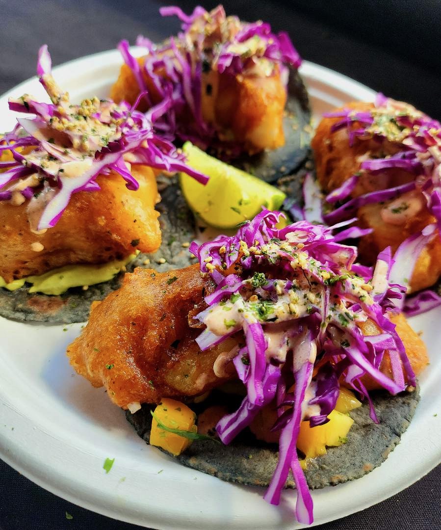 fish taco at Goat Mafia